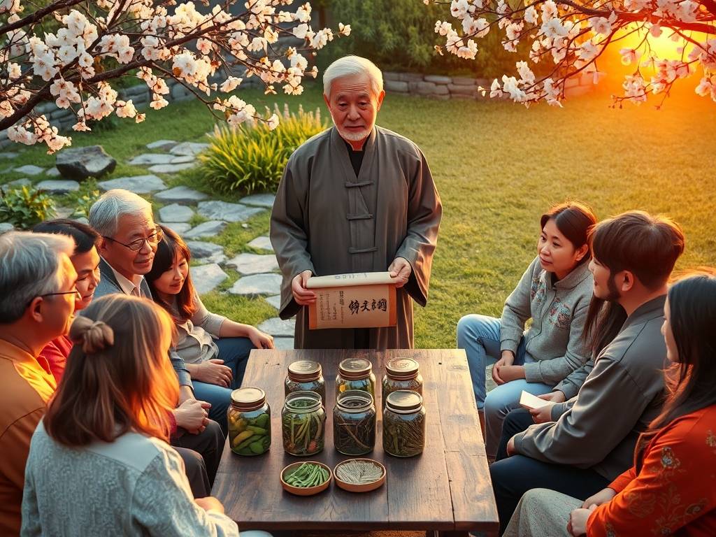 中医养生进社区活动