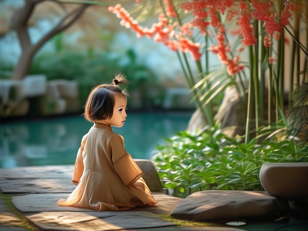 小孩养生文案