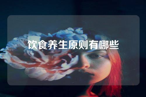 饮食养生原则有哪些
