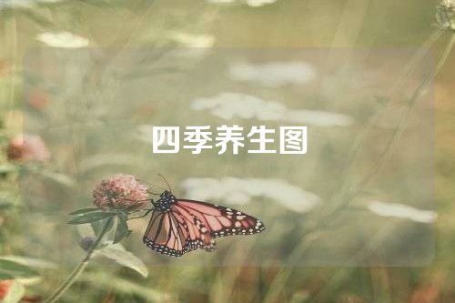 四季养生图