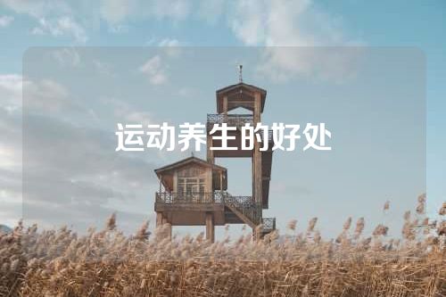 运动养生的好处