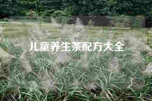 儿童养生茶配方大全