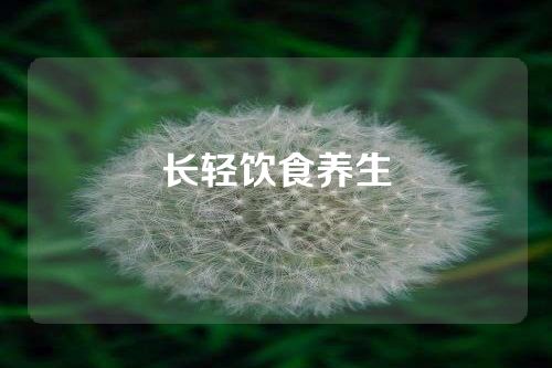 长轻饮食养生