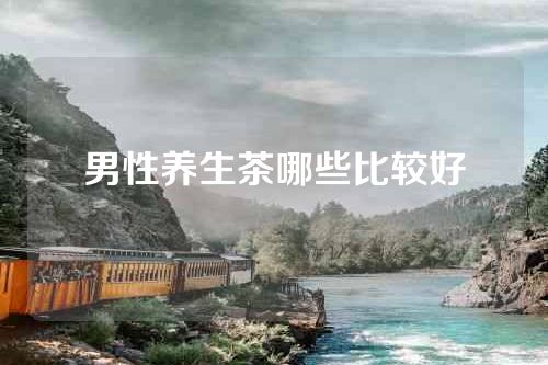 男性养生茶哪些比较好